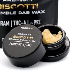 Biscotti 94.67% THCa Crumble Dab Wax 3g - 3 GRAMS