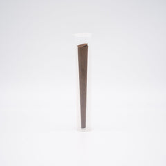 Brown conical paper roll for Gas Monkey 21% THCA Pre-Rolls enhancing the cannabis experience