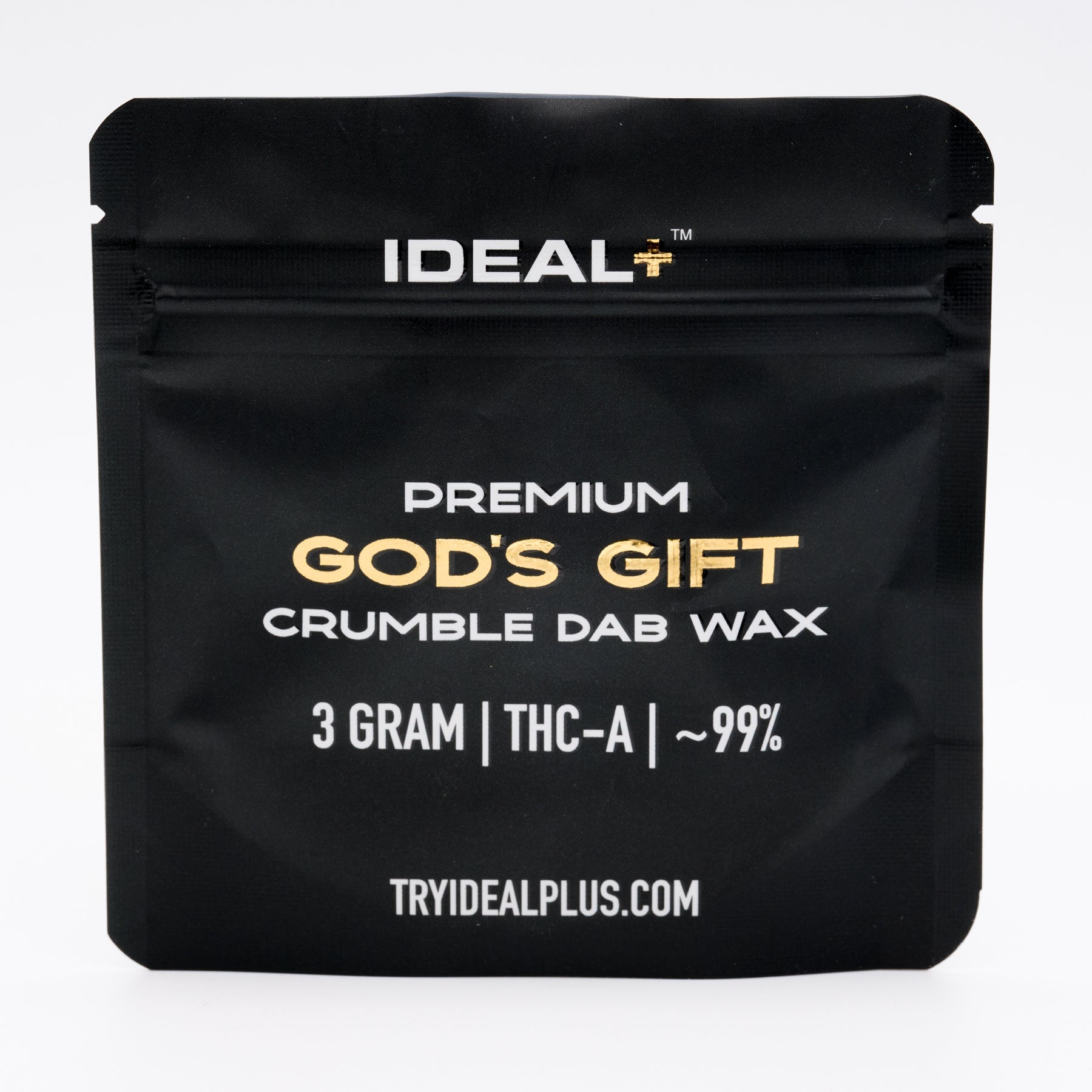 God’s Gift 94.67% THCa Crumble Dab Wax 3g - 3 GRAMS