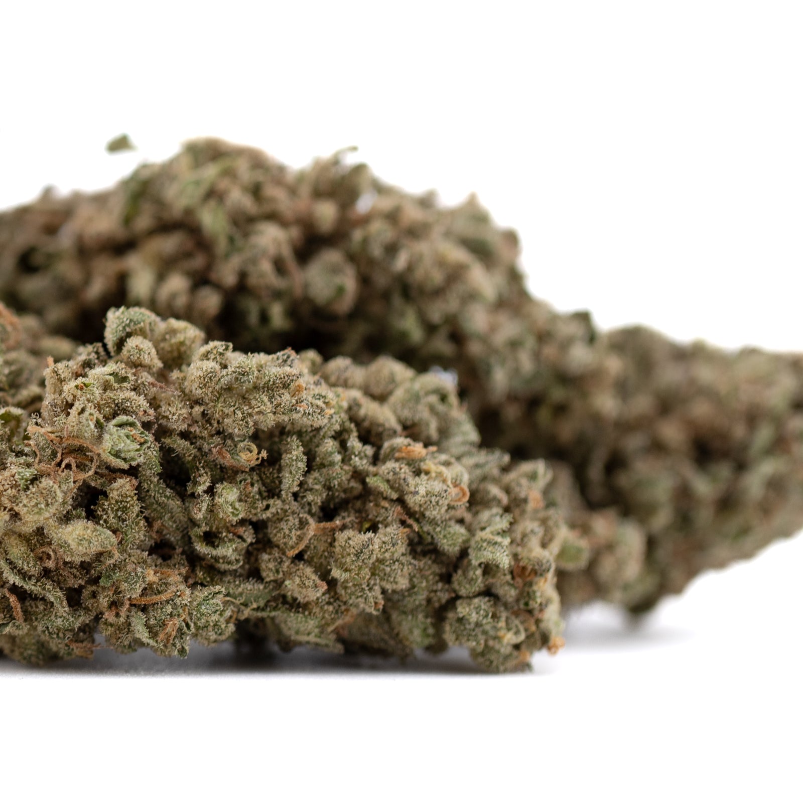 Premium Fog Dog THCa Flower Cotton Candy bud with dense trichomes