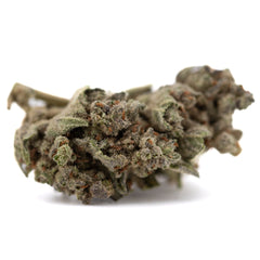 Top Gun THCa Flower: Dense trichome-covered green hemp bud