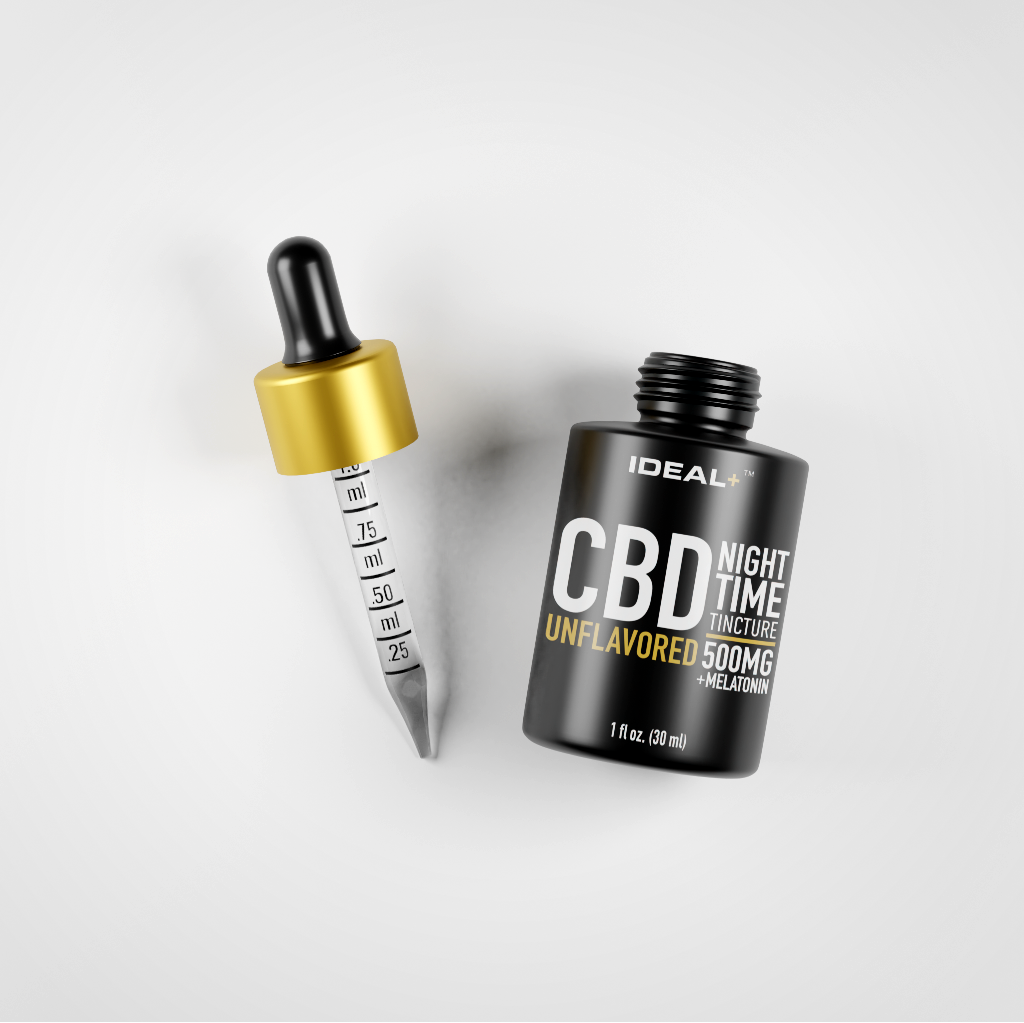 500mg CBD Isolate Oil Tincture Night Drops (30mL)