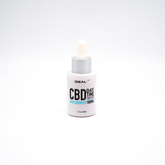 White bottle of Tincture Oil Day Drops 1000mg CBD with dropper cap