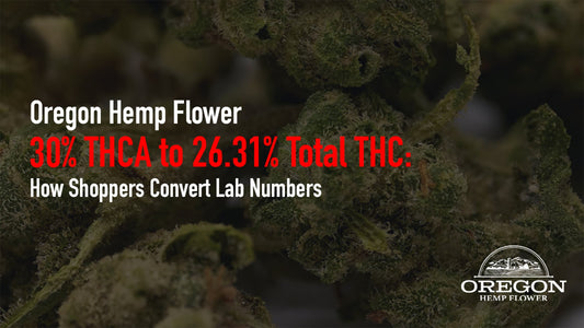 Convert THCA percentages to Total THC using the 0.877 correction, read COAs and labels correctly, and compare hemp flower like a buyer.