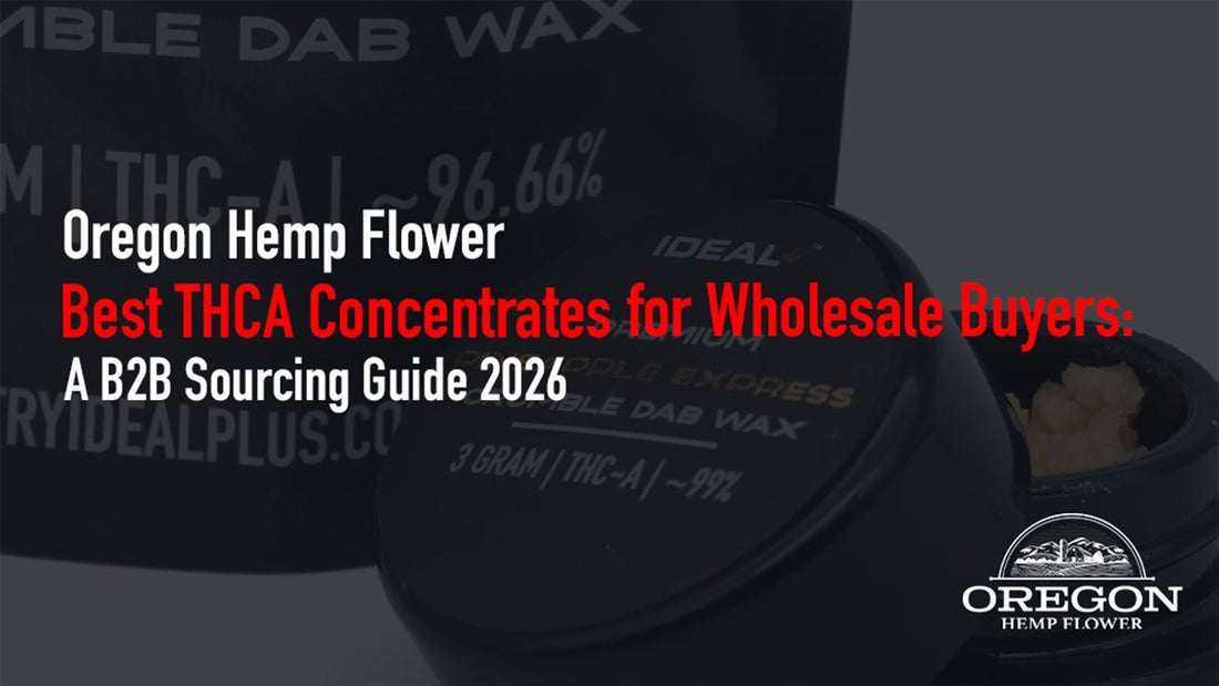 Sourcing THCA concentrate for resale? Here's what wholesale buyers need to know about quality, pricing, and compliance in 2026.