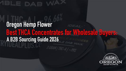 Sourcing THCA concentrate for resale? Here's what wholesale buyers need to know about quality, pricing, and compliance in 2026.