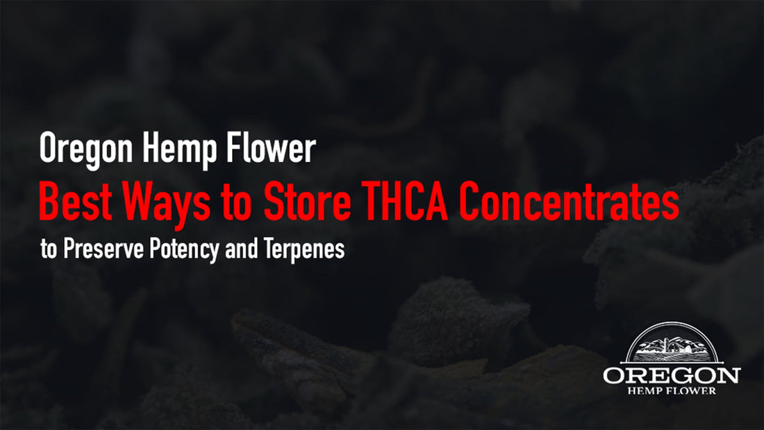 Improper storage is the fastest way to ruin an expensive THCA concentrate. Learn exactly how to store every concentrate type — diamonds, wax, rosin, live resin.