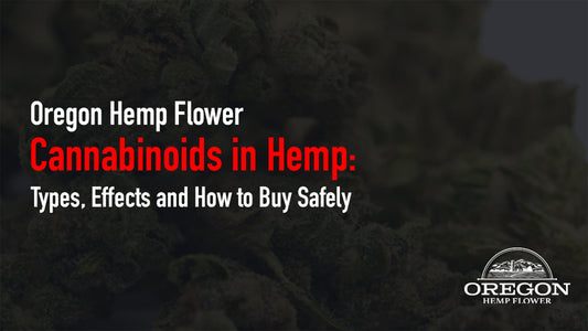 Resin glands on a hemp flower