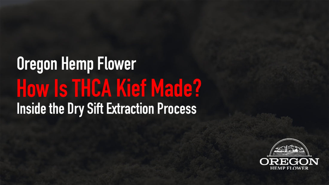 Learn how THCA kief is made through dry sift extraction cold temps, mesh screens, and multi-pass refinement explained. Know what you're buying before you buy it.