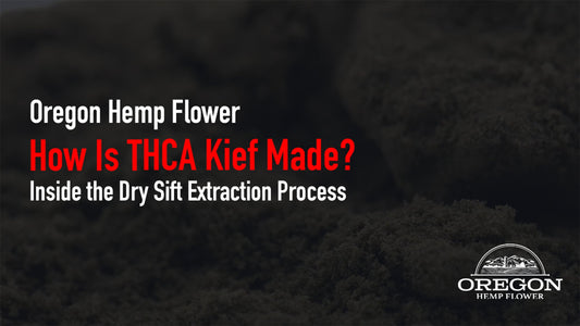 Learn how THCA kief is made through dry sift extraction cold temps, mesh screens, and multi-pass refinement explained. Know what you're buying before you buy it.