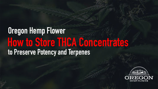 Learn how to store THCA concentrates to preserve potency and terpenes. Best containers, temps, and tips for short, medium, and long-term dab storage.