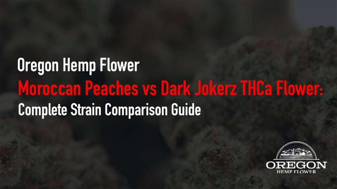 Moroccan Peaches vs Dark Jokerz THCa Flower