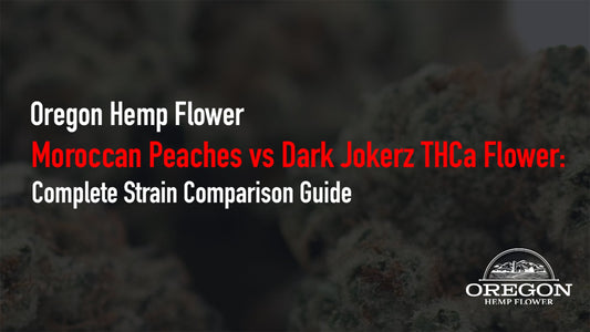 Moroccan Peaches vs Dark Jokerz THCa Flower
