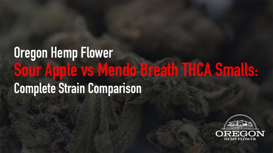 Sour Apple vs Mendo Breath THCA Smalls