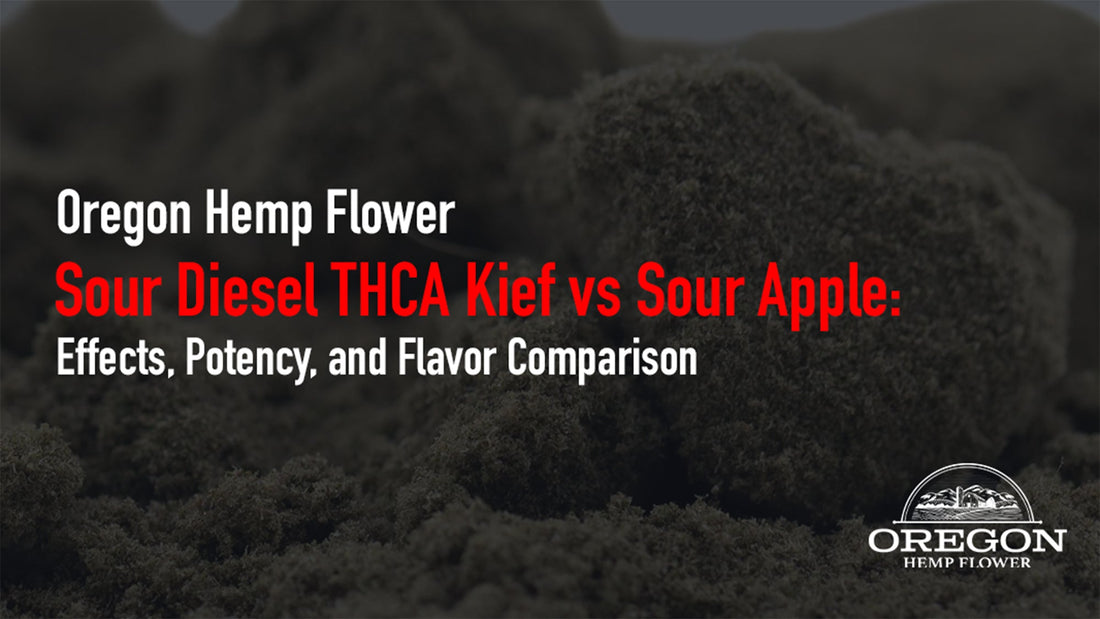Sour Diesel THCA Kief vs Sour Apple