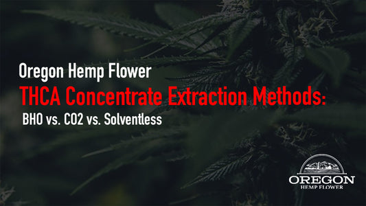BHO vs. CO2 vs. solventless: a technical breakdown of THCA concentrate extraction methods, purity, and flavor — so you know exactly what you're dabbing.