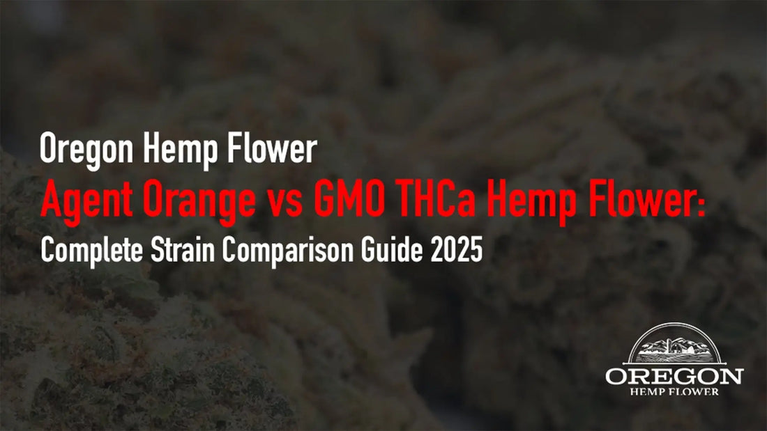 Agent Orange vs GMO THCa Hemp Flower