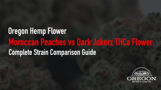 Moroccan Peaches vs Dark Jokerz THCa Flower