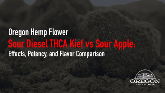 Sour Diesel THCA Kief vs Sour Apple