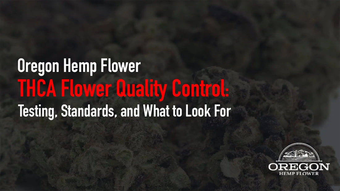 THCA Flower Quality Control