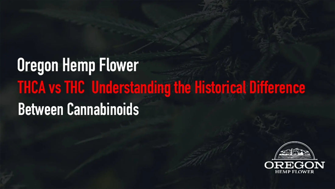 THCA vs THC Understanding the Historical Difference