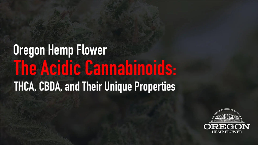 The Acidic Cannabinoids