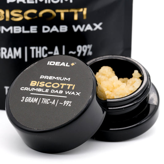 Biscotti 94.67% THCa Crumble Dab Wax 3g - 3 GRAMS