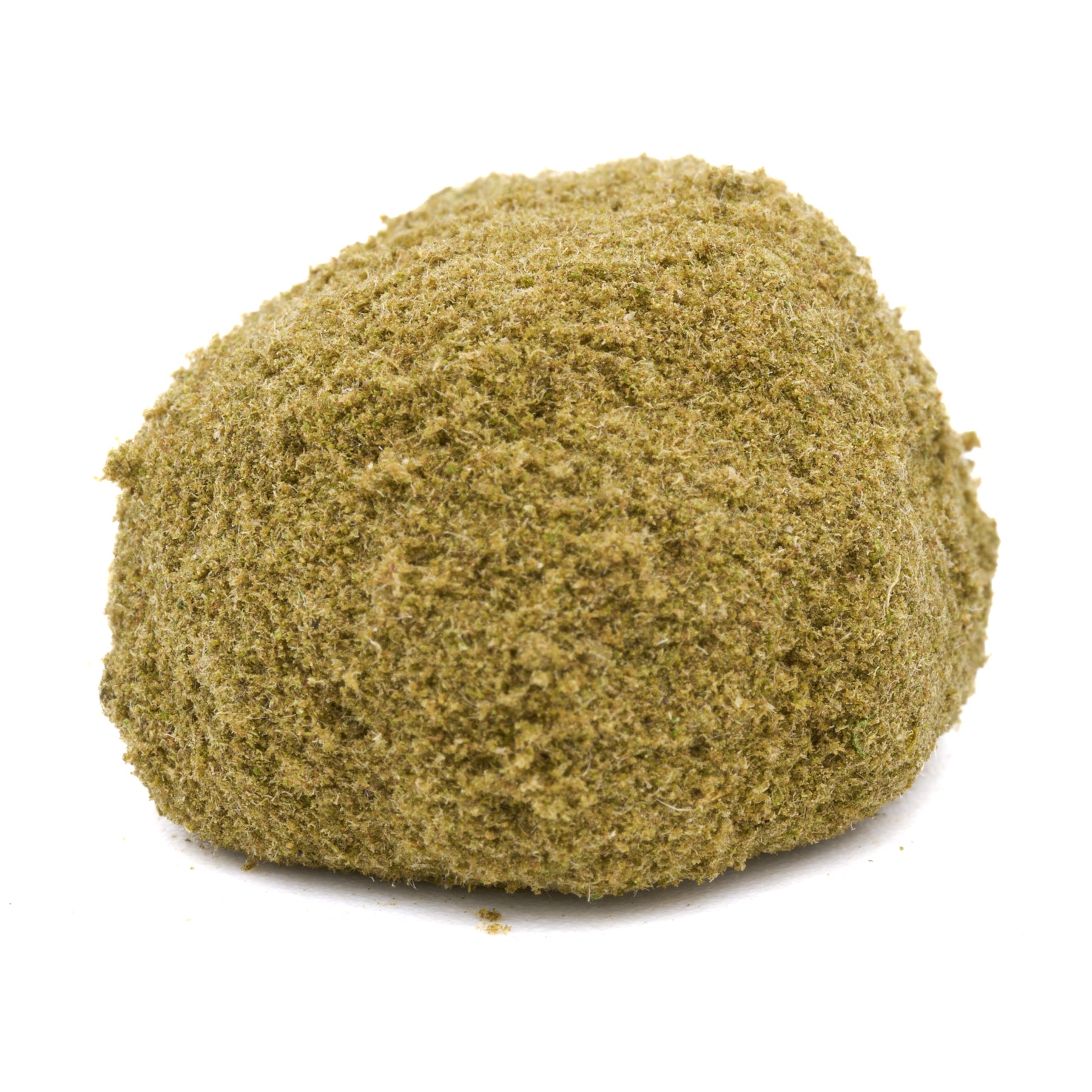 Ground kief from Bubba Kush Delta 8 Moon Rocks made with premium hemp flower