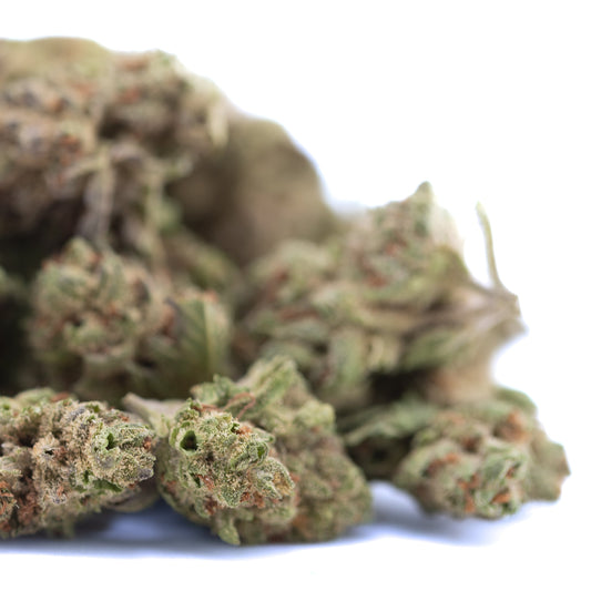 Moroccan Peach THCa Hemp Flower Greenhouse Smalls Wholesale